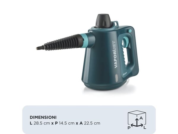 Ariete 4137/03, Bærbar damprenser, 0,25 l, Blå, Knapper, 3 m, 250 ml