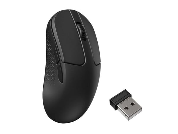 Keychron M3 Mini, Oikeakätinen, Optinen, RF Wireless + Bluetooth + USB Type-C, 30000 DPI, musta