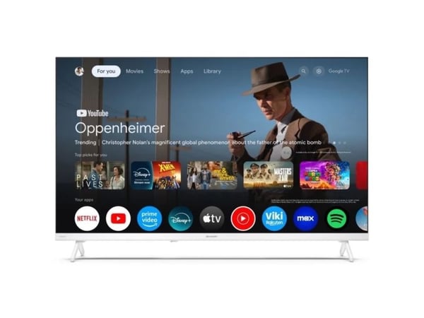 Sharp LC-32HF2265EW, 81,3 cm (32"), 1366 x 768 pikseliä, LED, Älytelevisio, Wi-Fi, Valkoinen