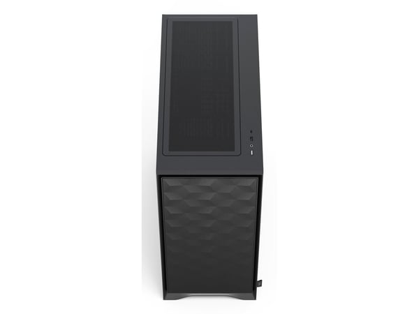 Fractal Design Pop 2 Air Black Solid, Midi Tower, PC, musta, ATX, mikro ATX, Mini-ITX, Terästä, 17 cm