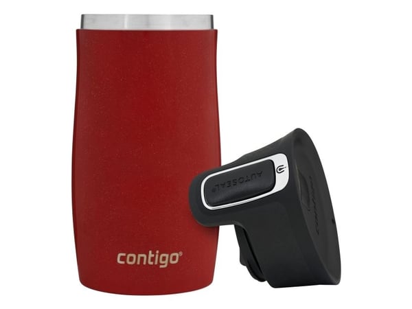 Contigo West Loop Mini lämpömuki 300ml - punainen metallinen