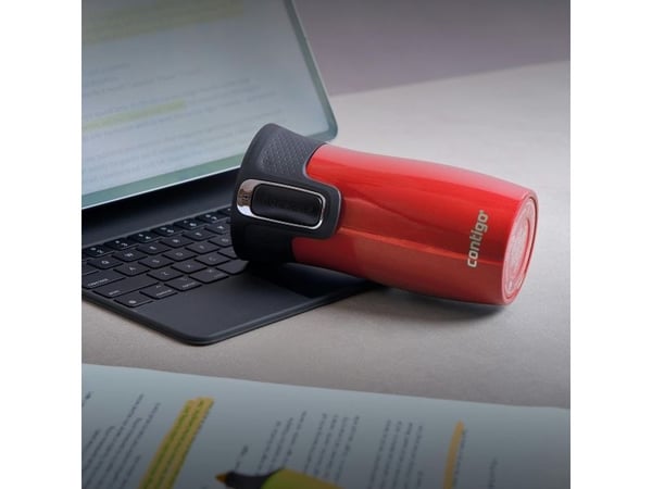 Contigo West Loop Mini lämpömuki 300ml - punainen metallinen