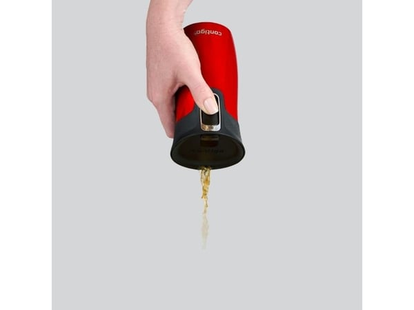 Contigo West Loop Mini lämpömuki 300ml - punainen metallinen