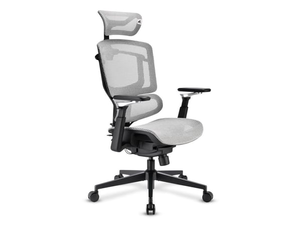 Sharkoon OfficePal C50M, Polstret Sete, Maskenett, Svart, Svart, Stoff, Skum, Netting