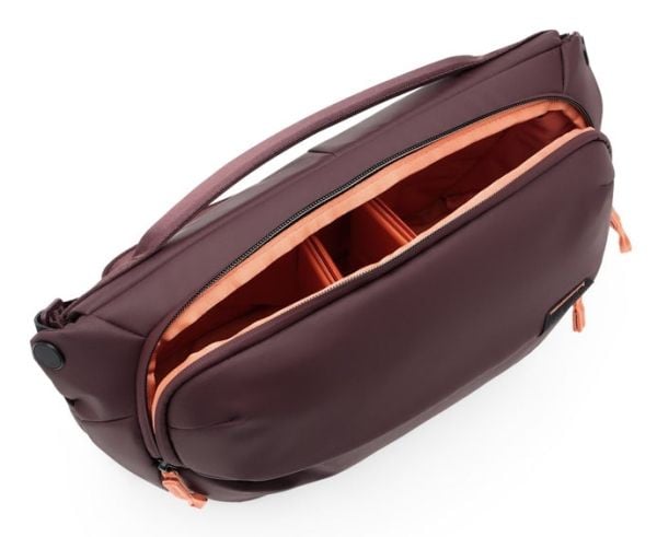Peak Design Everyday, Slynge etui, Alle merker, Skulderrem, Notebook rom, Bourgogne