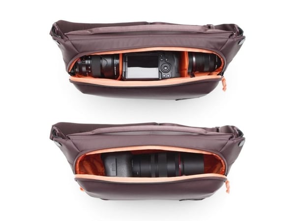Peak Design Everyday, Slynge etui, Alle merker, Skulderrem, Notebook rom, Bourgogne