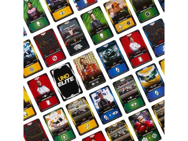 Games UNO Elite Formula 1 2025 Core Edition Starter Pack, Kort Spill, Shedding, 7 år
