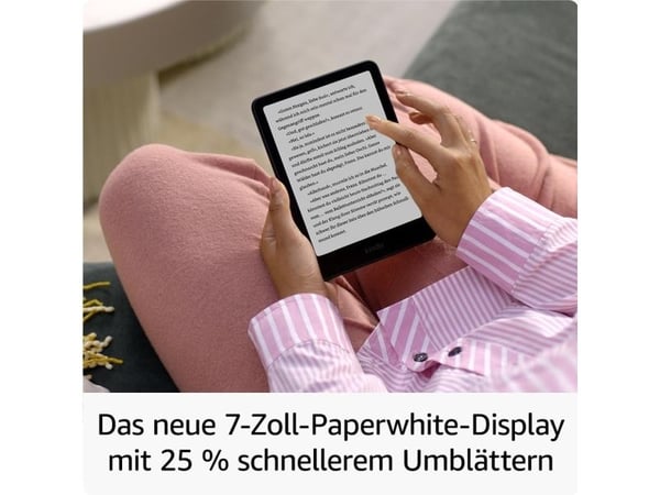 Amazon Kindle Paperwhite Signature Edition - 12. generasjon - eBook-leser - 32 GB - 7" monokrom Paperwhite - berøringsskjerm - Bluetooth, Wi-Fi - m...
