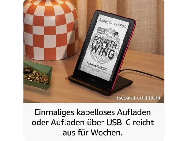 Amazon Kindle Paperwhite Signature Edition - 12. generasjon - eBook-leser - 32 GB - 7" monokrom Paperwhite - berøringsskjerm - Bluetooth, Wi-Fi - m...
