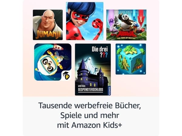 Amazon Fire HD 8 Kids Pro - 12. generasjon - tablet - 32 GB - 8" IPS (1280 x 800) - microSD-spor - Hello Teal
