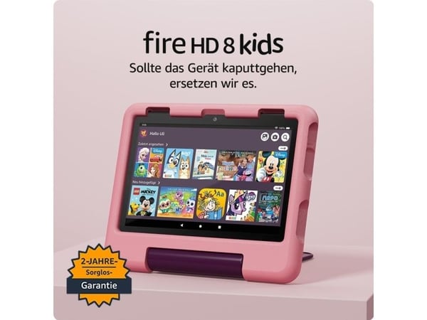 Amazon Fire HD 8 Kids Edition - 12. generasjon - tablet - 32 GB - 8" IPS (1280 x 800) - microSD-spor - Disney Princess