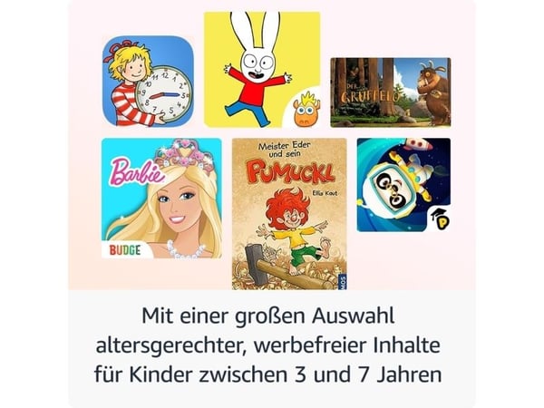 Amazon Fire HD 8 Kids Edition - 12. generasjon - tablet - 32 GB - 8" IPS (1280 x 800) - microSD-spor - Disney Princess