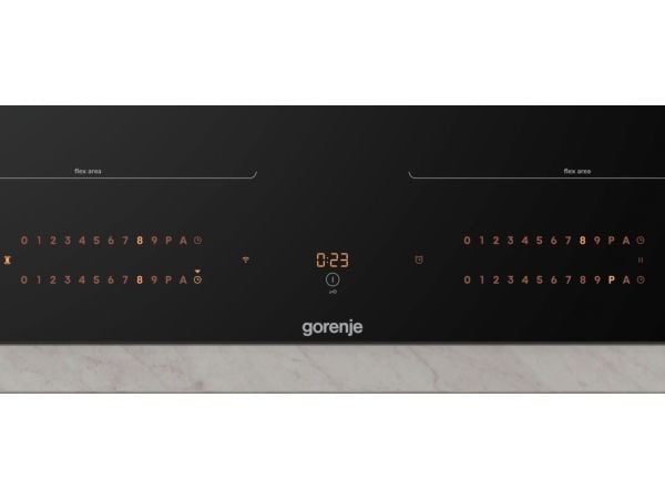 Gorenje GI6443BSCWF, Svart, Innebygget, 60 cm, Sonebasert induksjon, Glass-keramikk, 4 zone(s)