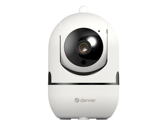 Denver IIC-172, IP-sikkerhetskamera, Innendørs, Trådløs, Bord, Hvit, Kuppel