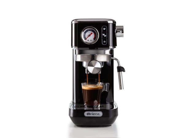 Ariete 1381/32, Espressomaskin, 1,1 l, Kaffe pute, Malt kaffe, 1300 W, Svart