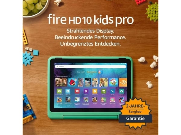 Amazon B0CXL77K7C, 32 GB, 3 GB, 25,6 cm (10.1"), USB Type-C, Grønn, Gutt/Jente