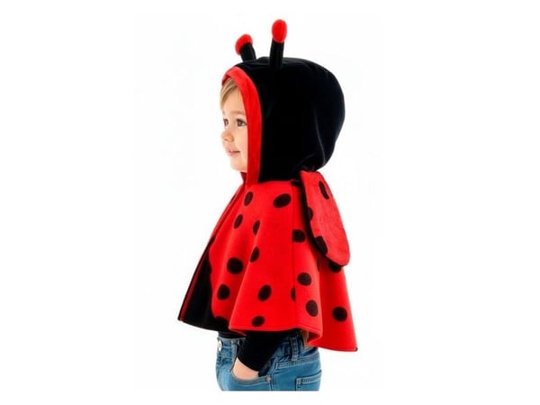 Nyckelpiga poncho