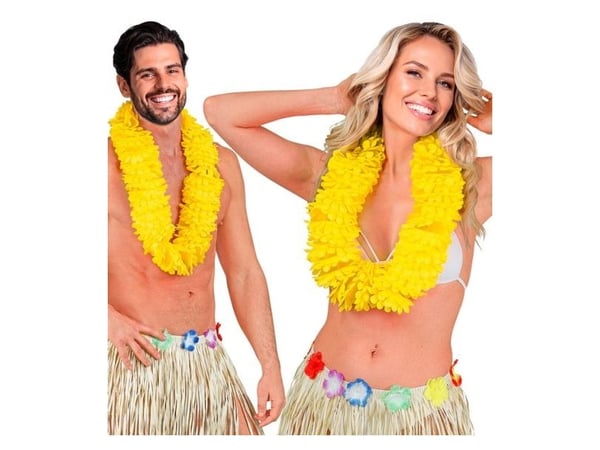 Gul hawaiikrans
