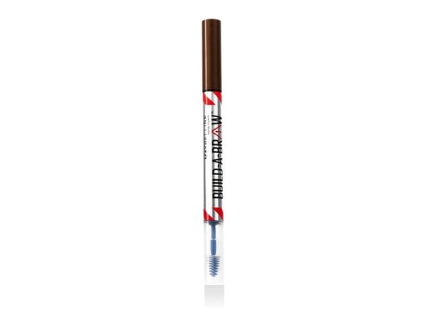 Maybelline Build A Brow 2-i-1 brynpenn + sealing gel (257 Medium Brown) 1,4 g