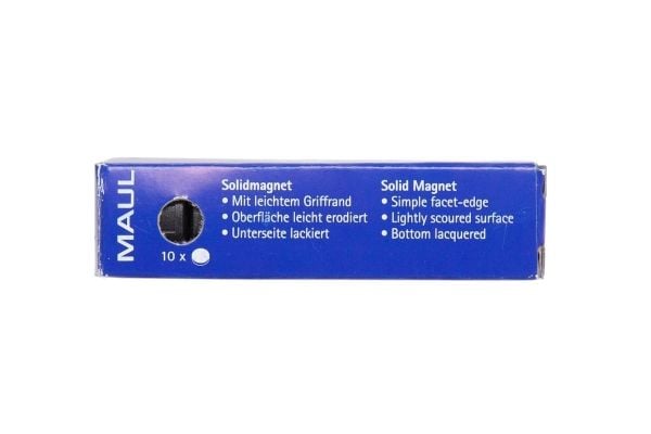 MAUL 6162090, Rund, Sort, 2 cm, 300 g, 10 stykker