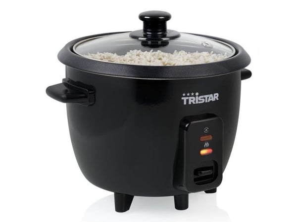 Tristar RK-6141, Svart, 0,6 l, Knapper, 0,8 m, Metall, Glass