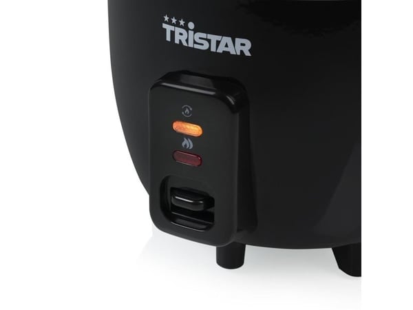 Tristar RK-6141, Svart, 0,6 l, Knapper, 0,8 m, Metall, Glass
