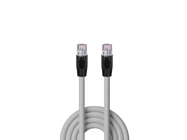 Lindy 48655, 100 m, Cat6a, U/FTP (STP), RJ-45, RJ-45, Grå