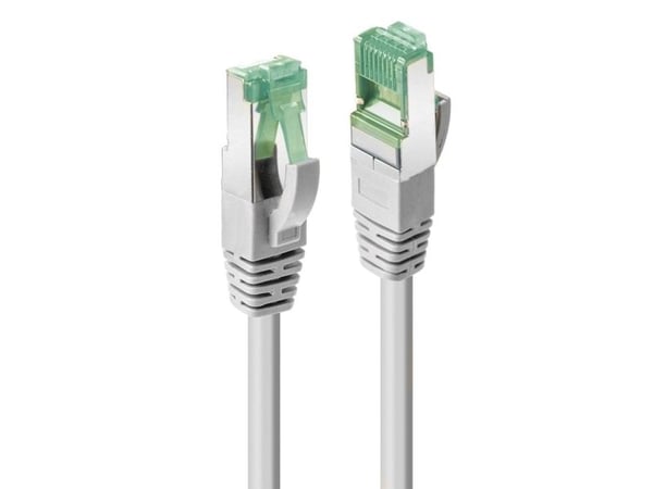 Verkkokaapeli 0,3 m kat. 6A S/FTP GRS TPE, harmaa, harmaa Verkkokaapeli 0,3 m kat. 6A S/FTP GRS TPE, harmaa, harmaa
