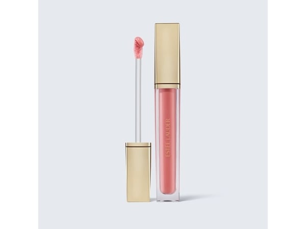Estée Lauder Glossy Pout Tinted Lip Oil, rosa, jordbærmelk, fargestoff, fuktighetsgivende, pleiende, fyldig, flytende, glans, 24 timer