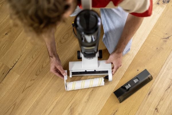 Kärcher 2.863-384.0, Roller mop, Støvsuger med stang, Hvit, Gult, Kärcher, KFL 1, FCV 2, FCV 3, 132 mm