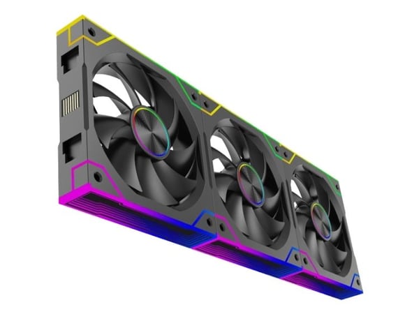 Xilence XPF360.ARGB, Fan, 12 cm, Svart