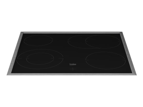 Beko BBUMA12320X, Sonebasert induksjon, 4 zone(s), Glass-keramikk, Svart, Berøringskontroll, 4 zone(s)