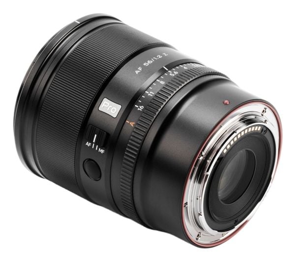 VILTROX AF 56mm F1.2 Pro Z, Objektiv med fast fokus, 13/8, Nikon Z