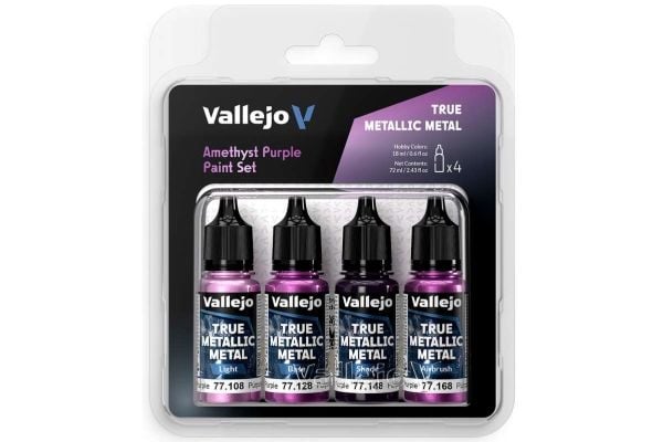 Vallejo 77.255 True Metallic Metal – Amethyst Purple malingsett