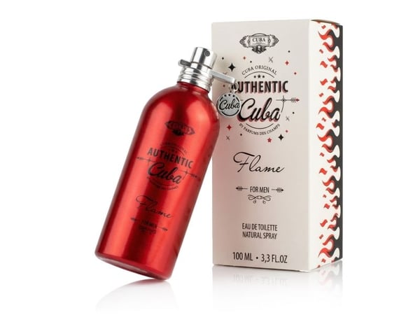 Cuba Authentic Flame Eau De Toilette 100 ml (man)