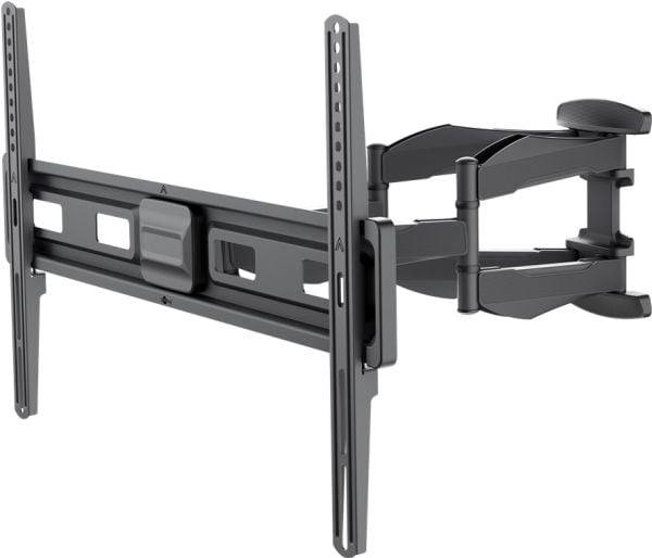 Goobay 71199, 200 x 200 mm, 600 x 400 mm, -12 - 3°, -60 - 60°, Stål, Svart