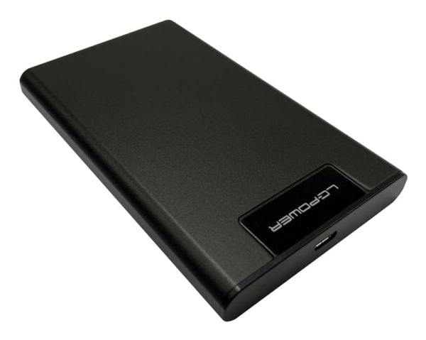 LC-Power LC-25U3-C4, HDD-/SSD-kotelo, 2.5", SATA, Serial ATA II, Serial ATA III, 5 Gbit/s, USB-liitettävyys, musta