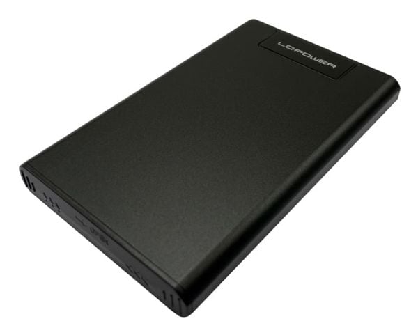 LC-Power LC-25U3-C4, HDD/SSD-kabinett, 2.5", SATA, Serial ATA II, Serial ATA III, 5 Gbit/s, USB-tilkobling, Svart