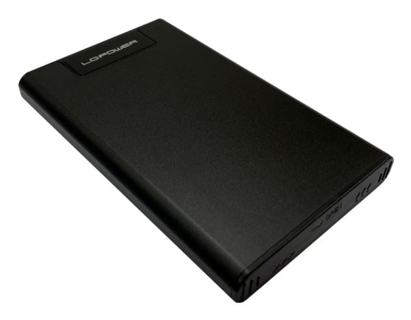 LC-Power LC-25U3-C4, HDD/SSD-kabinett, 2.5", SATA, Serial ATA II, Serial ATA III, 5 Gbit/s, USB-tilkobling, Svart