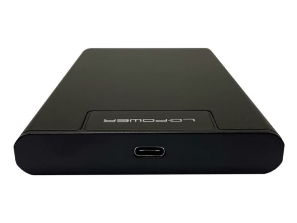 LC-Power LC-25U3-C4, HDD/SSD-kabinett, 2.5", SATA, Serial ATA II, Serial ATA III, 5 Gbit/s, USB-tilkobling, Svart
