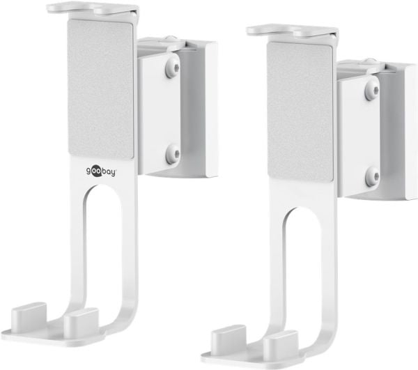 Goobay 71348, Vegg, Stål, 3 kg, Hvit, -20 - 0°, 360°