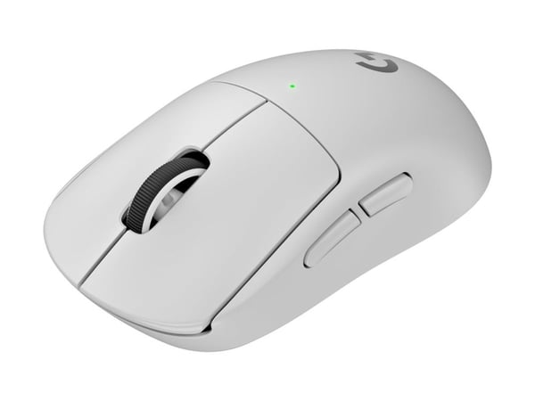 Logitech G PRO X SUPERLIGHT 2 SE - Mus - gaming - optisk - 5 knapper - trådløs - 2.4 GHz - USB Logitech LIGHTSPEED-mottaker - hvit