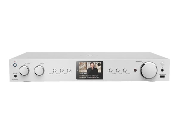 Hama DIT2105SBTX - Nätverksmottagare - silver