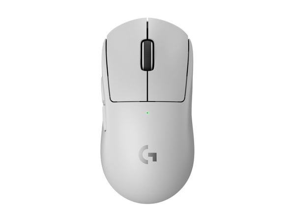 Logitech G PRO X SUPERLIGHT 2 SE - Mus - gaming - optisk - 5 knapper - trådløs - 2.4 GHz - USB Logitech LIGHTSPEED-mottaker - hvit