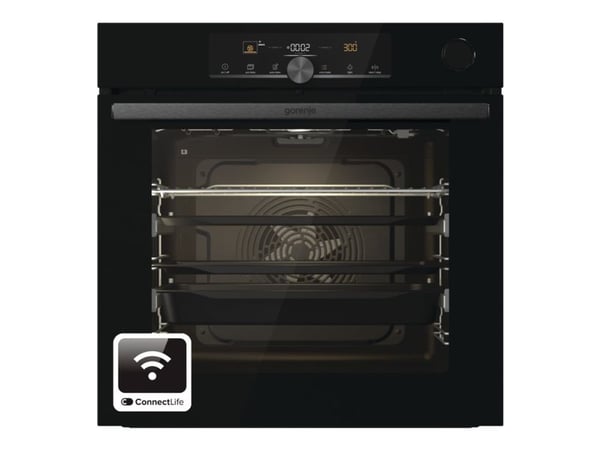 Gorenje Advanced BSA6747A04BGWI - Ugn - med ångfunktion - inbyggd - Wi-Fi - fördjupning - bredd: 56 cm - djup: 55 cm - höjd: 59 cm - med självrengö...