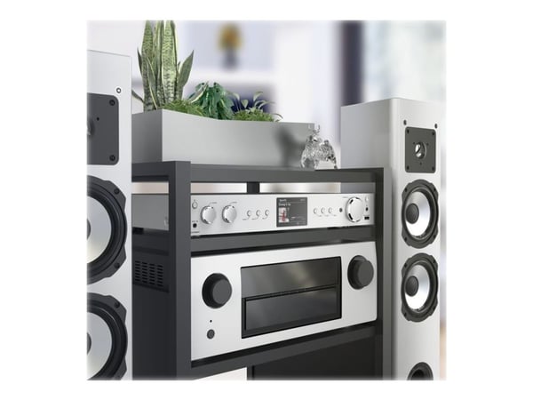 Hama DIT2105SBTX - Nätverksmottagare - silver