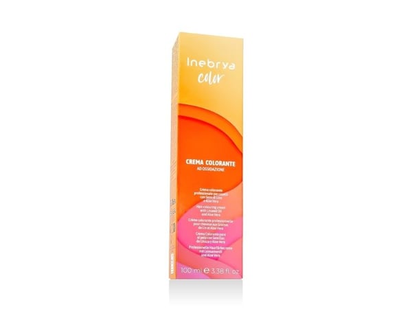 Inebrya Permanent Hair Color Cream with Flaxseed and Aloe Vera 100ml 9.3 Ch.mo Gold