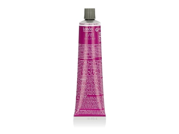 Londa Professional Permanent Color Crème Extra Rich (6/81 Dark Blond Pearl Ash) 60 ml