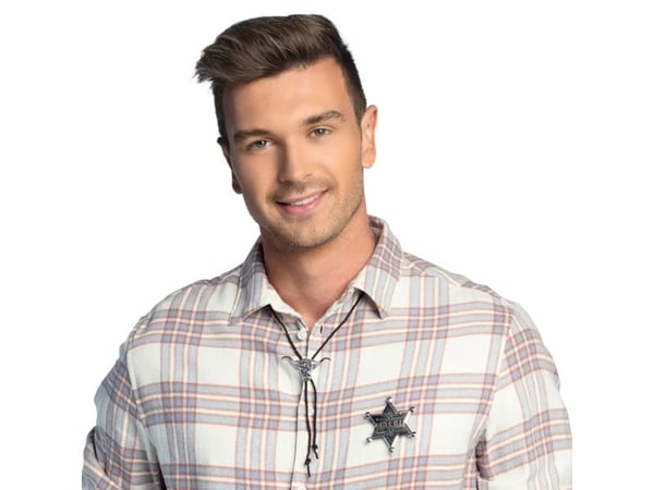 Boland 54316, Fancy kjole halskjede, Voksen, Alle kjønn, Strykejern, Polyester, Sort, Sølv, 33 g