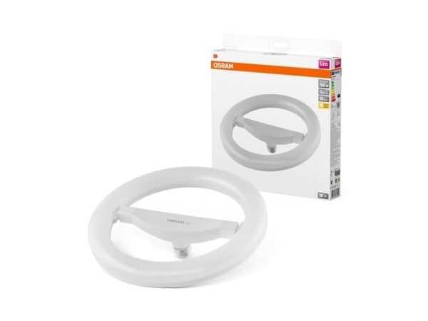 OSRAM LED CIRCOLUX - LED-lyspære - form: rundt rør - mattslipt finish - E27 - 14.5 W (ekvivalent 100 W) - klasse F - varmt hvitt lys - 2700 K
